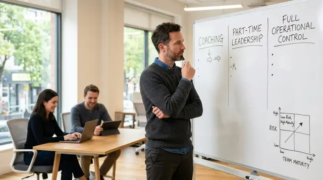 Fractional CTO vs advisor: when authority should shift