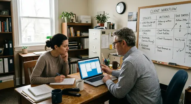 AI adoption for service businesses: start with one workflow