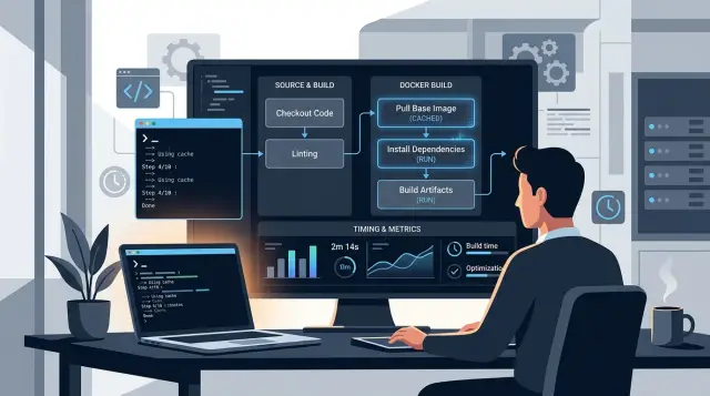 Speed up Docker builds in CI with smarter layer order