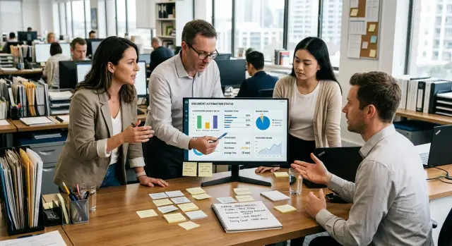 Error budget for back-office automation before rollout