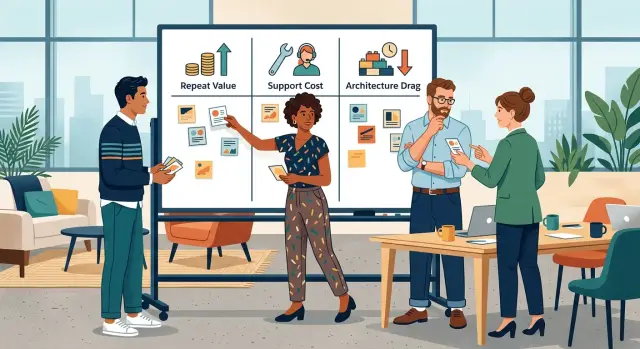 Customer request prioritization beyond rough estimates
