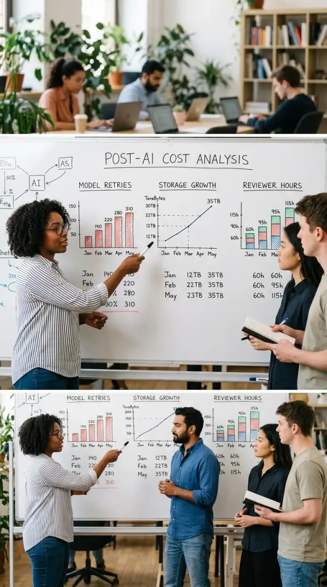 AI adoption cost review: where new bills show up