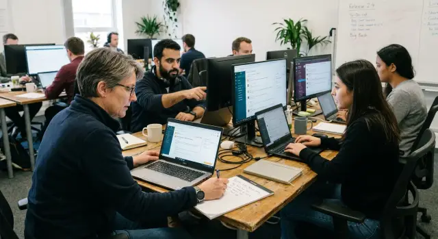 Engineering leaders in support queue every week: why it works