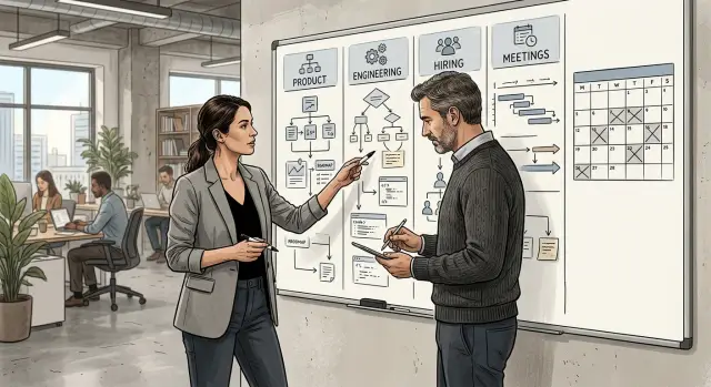 First technical advisor: who decides what and when