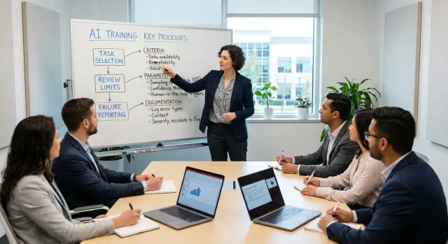 AI training plan for managers who do not code: what to teach