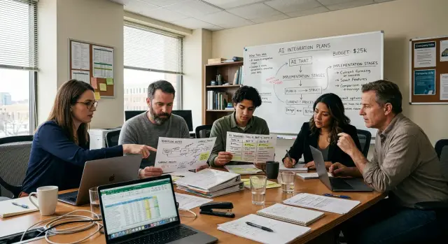 Buy AI tools later: audit process, data, and time first