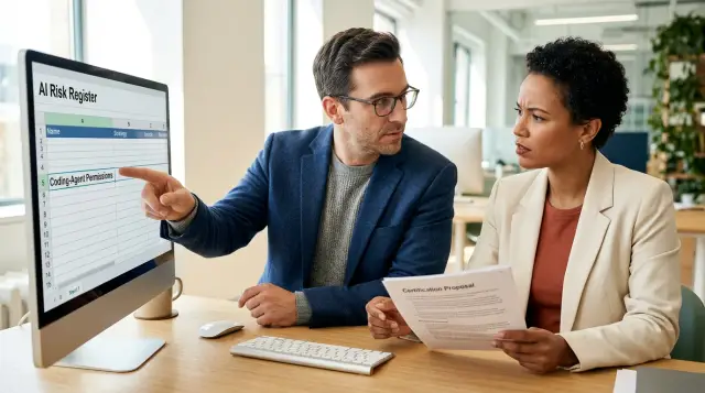 ISO 42001 vs NIST for a small software company?