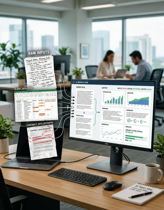 Bad data in AI products: how small gaps ruin output