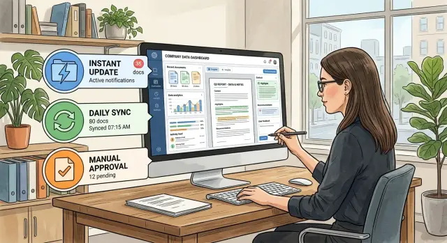 Retrieval freshness rules for assistants that stay current