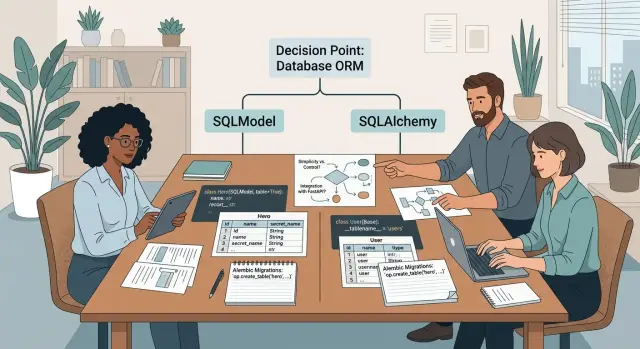 SQLModel vs SQLAlchemy for growing Python services