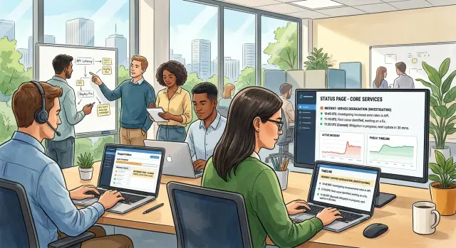 Status page best practices for fewer support tickets