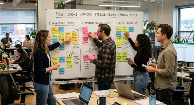 Startup batch retrospectives for a better next cohort