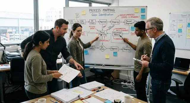 Automating a workflow starts with frontline interviews