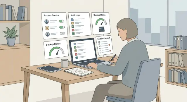 Security controls for enterprise sales in B2B startups