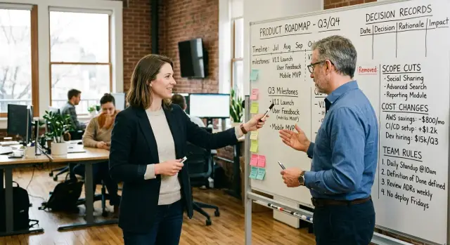 Fractional CTO advisory that changes startup decisions