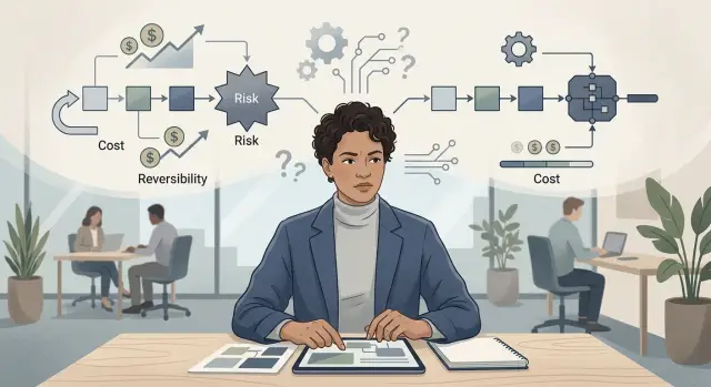 Compare technical options under pressure with a simple frame