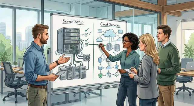 Self-hosting vs managed services for small companies
