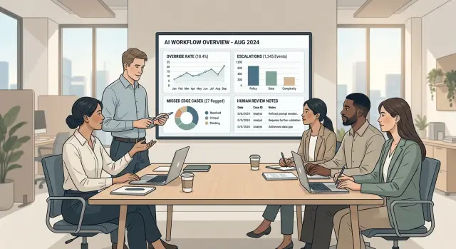 Measure trust in an AI workflow with the right signals
