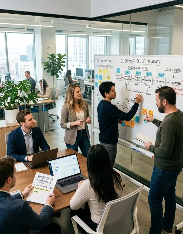 Customer onboarding time: what investors actually watch