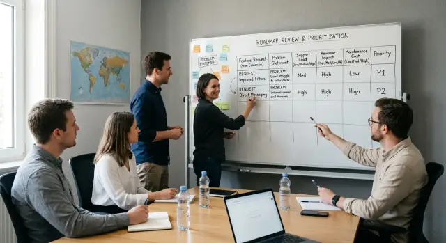 Customer roadmap meetings that protect engineering focus