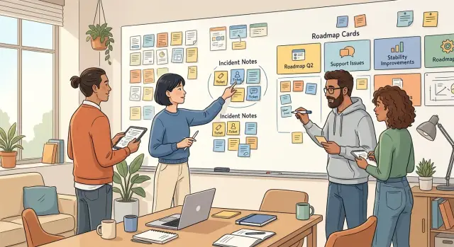 Turn incident notes into product changes that get built