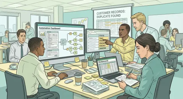 Interface debt in automation rollout: what slows teams
