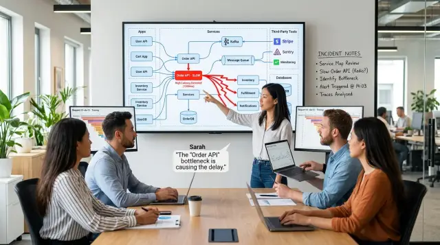 Service dependency map: how to show real outage impact