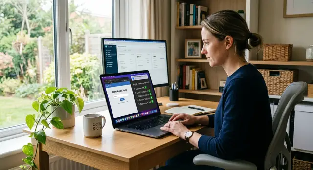 Device trust rules for contractors on personal laptops