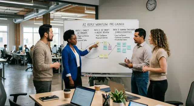 AI escalation rules for customer-facing teams before launch