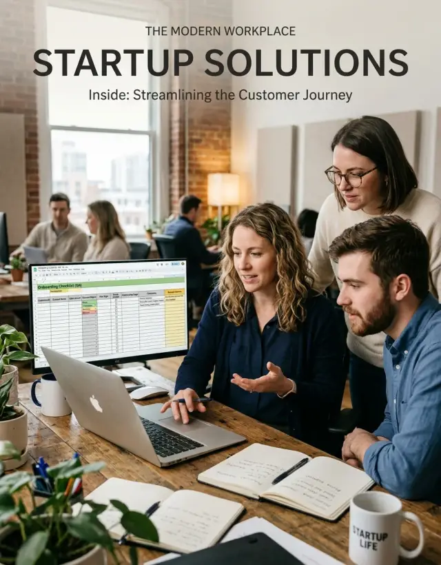 Customer onboarding spreadsheet: find setup leaks early