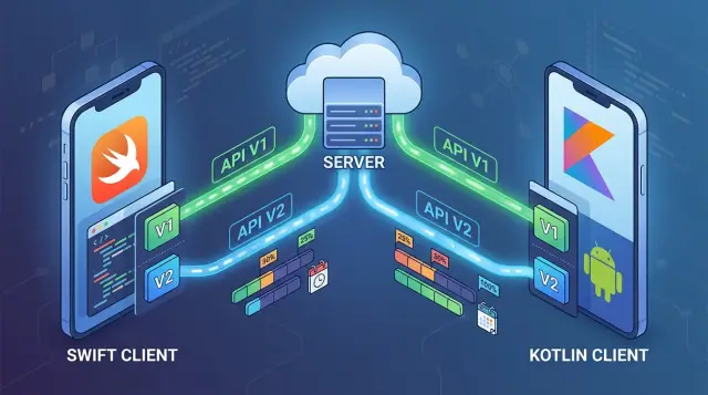 Versioned API clients for Swift and Kotlin B2B apps