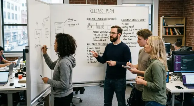 Startup release policy: simple rules before releases drift