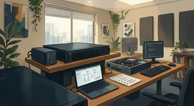 Small-team redundancy before full high availability
