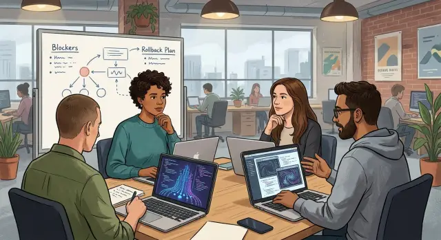 Risk reviews for AI-heavy teams beat daily standups