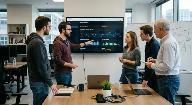 Monitoring stack for smaller teams that still gets work done