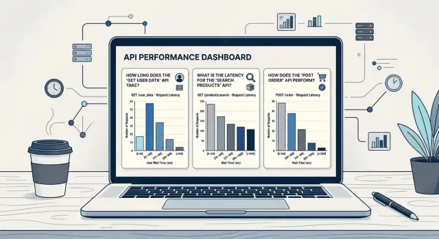 Prometheus histogram buckets for APIs teams can read