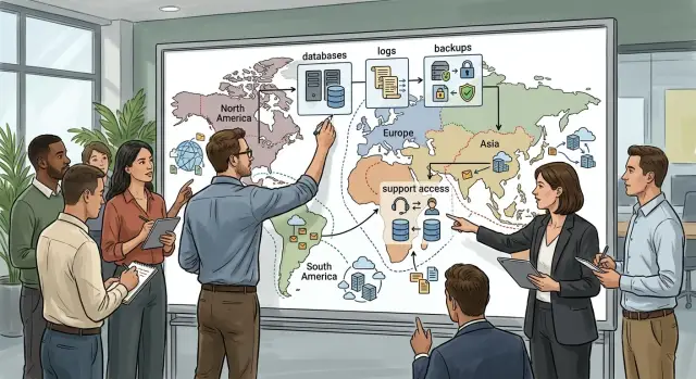 Multi region data residency: map reality before sales