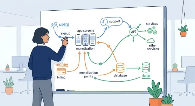 Startup system map: what to trace in your first week
