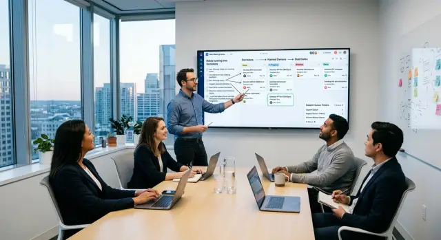 AI meeting notes to tasks: a flow teams can actually use