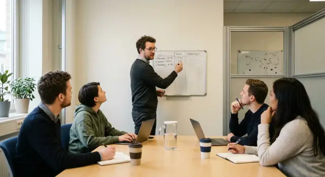Technical leadership that closes open decisions