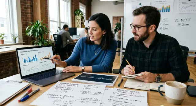 Support tickets in fundraising prep: what repeat issues show