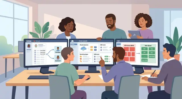 Least privilege for small teams in GitHub, GitLab, cloud