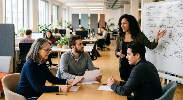 Technical hiring panel for startups that tests judgment