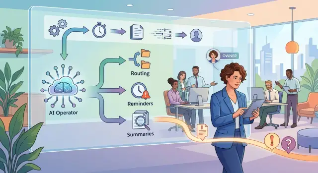 AI operators in business processes: what humans still own