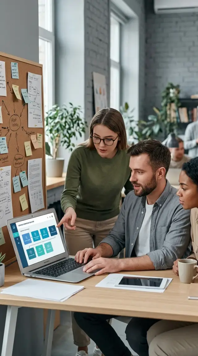 Service business to software product with an AI core