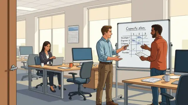 How to build an AI team transition budget