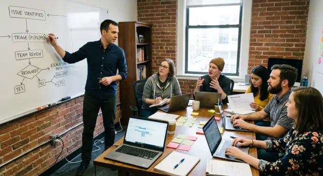 First month with a new technical leader: reset meetings