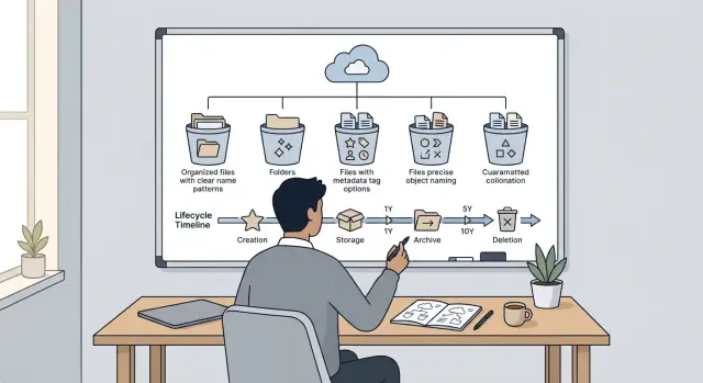 Object storage layout that still works after years of growth