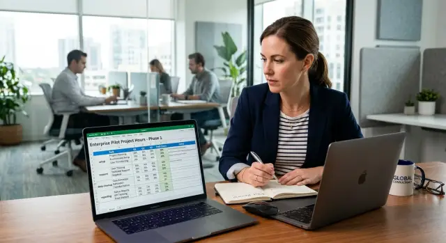 Pricing an enterprise pilot by workload, not feature count