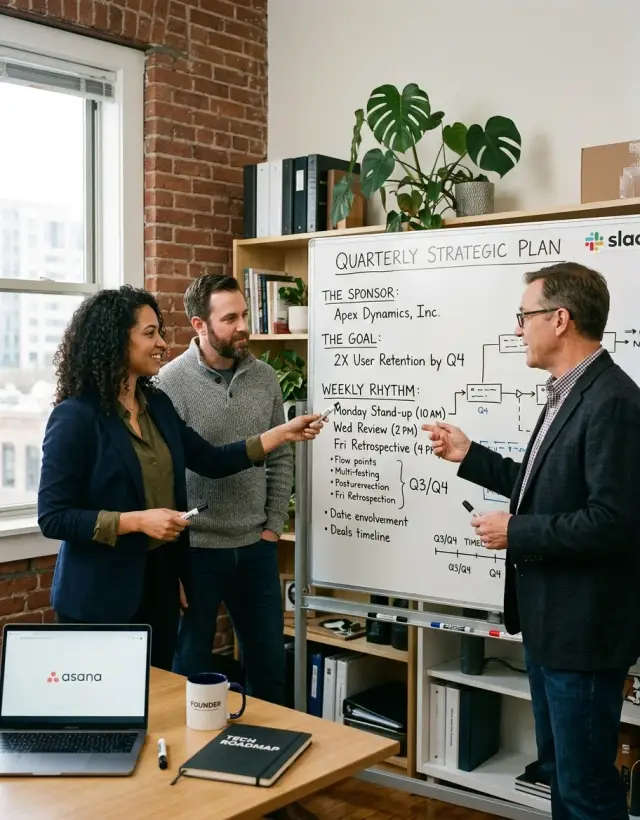 Outside technical leadership without confusing your team